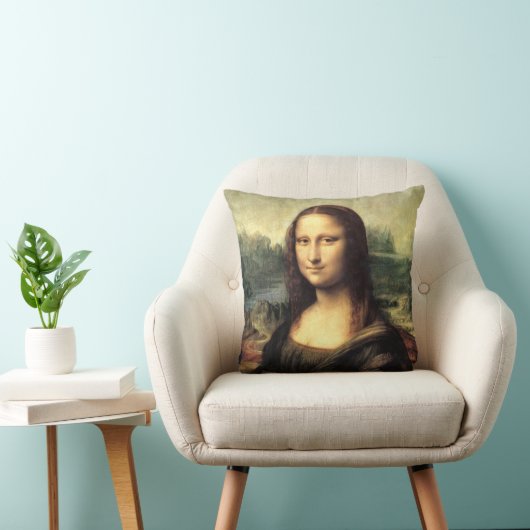 Coussin La Mona Lisa Leonardo da Vinci (Chaise)