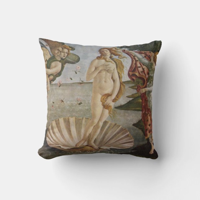Coussin La Naissance de Vénus Sandro Botticelli (Recto)