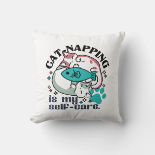 Coussin La Nappage De Chats Est Mon Soin Personnel : Chats