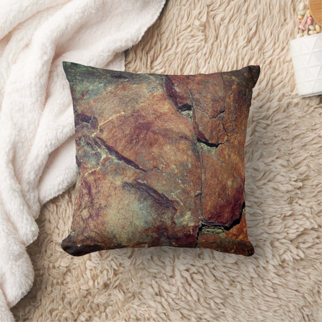 Coussin La nature de pierre de granit (Couverture)