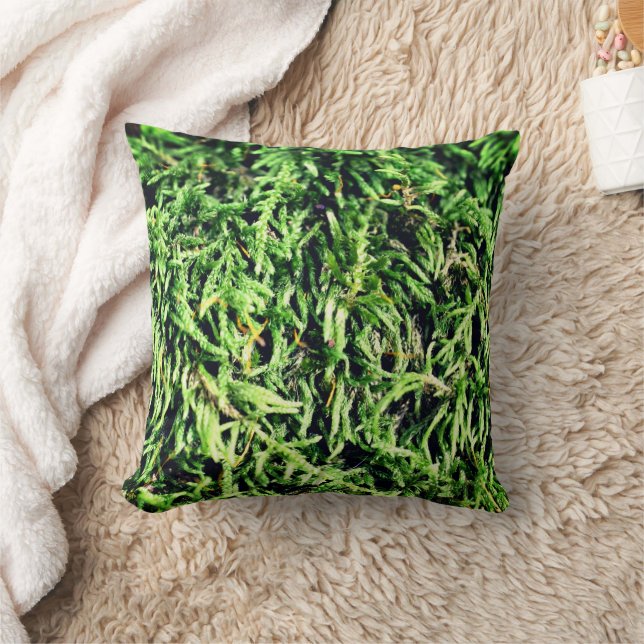 Coussin La nature verte de la Moss (Couverture)