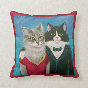 COUSSIN LA NUIT DE CHATS SE REPOSENT