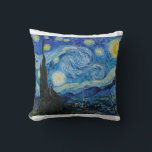 Coussin La Nuit de Starry 1889 par Vincent van Gogh<br><div class="desc">Vincent Willem Gotch (ˈvvvsch: ˈnnt ɱʋlv ɑˈDujulx) 30 March 1853 - 29 Y 1890) ce qu'a Dutch Post-impressionist painter who posthumously beone behumously one of the most famous and influential figures in the history of western art. in a decade, he created about 2, 100 artworks, including aroet 860 oil paintings,...</div>