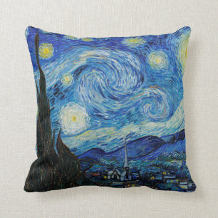 Coussin La nuit étoilée (1889) par Vincent Van Gogh Cous