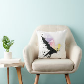 Coussin "Là où s'achève l'obscurité, l'espoir commence." (Chaise)