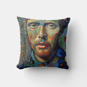 Coussin La peinture de l'homme de l'Amérique