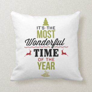 Coussin La période la plus merveilleuse de l'année