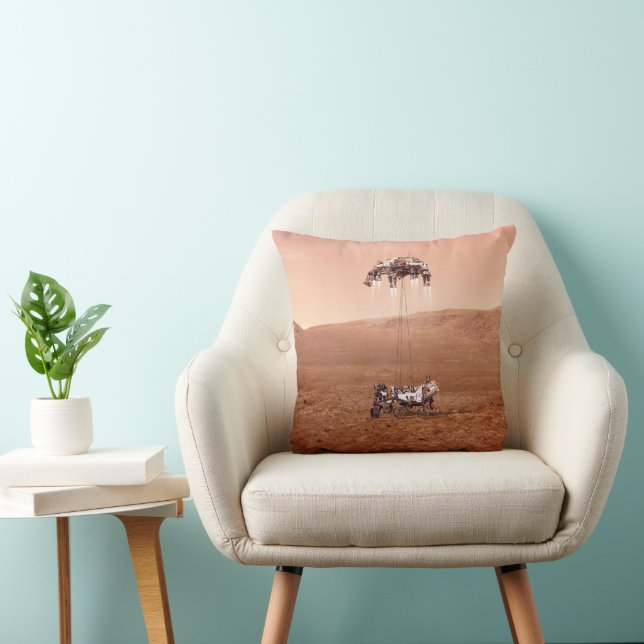 Coussin La Persévérance Arrive En Toute Sécurité Sur Mars. (Chaise)