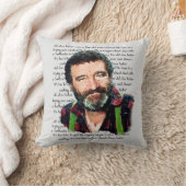 Coussin La petite maison dans la prairie de M. Edwards (Couverture)