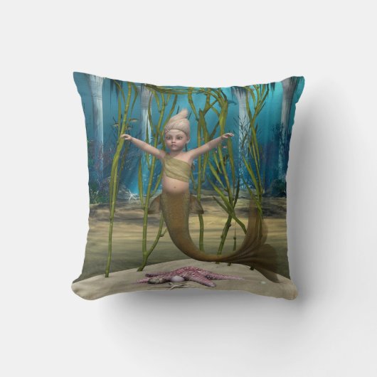 Coussin La Petite Sirène (Recto)