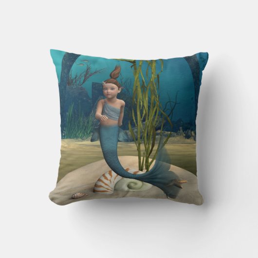 Coussin La Petite Sirène (Recto)
