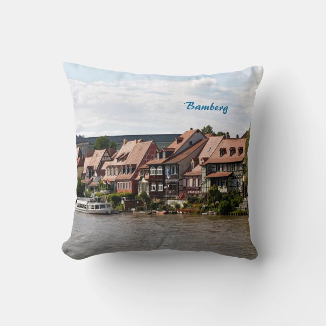 Coussin La Petite Venise à Bamberg (Recto)