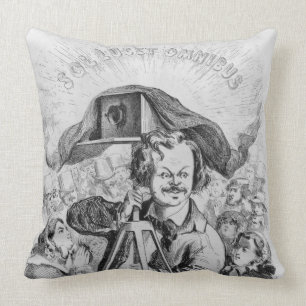 Coussin "La Photographie, Nadar (1820-1910) le grand (! !