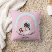 Coussin La première sainte communion des filles Caricature (Couverture)