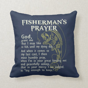 Coussin La prière du pêcheur