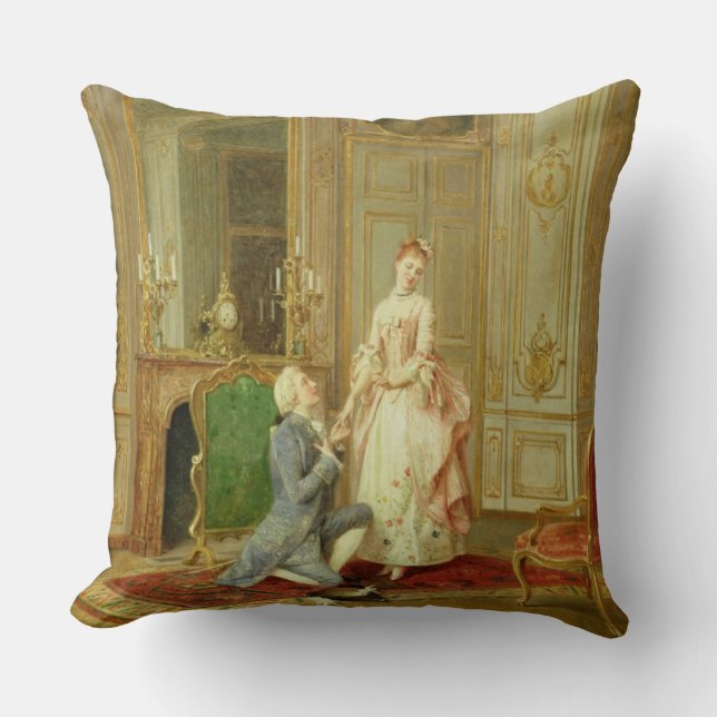 Coussin La proposition (huile sur le panneau) (Recto)