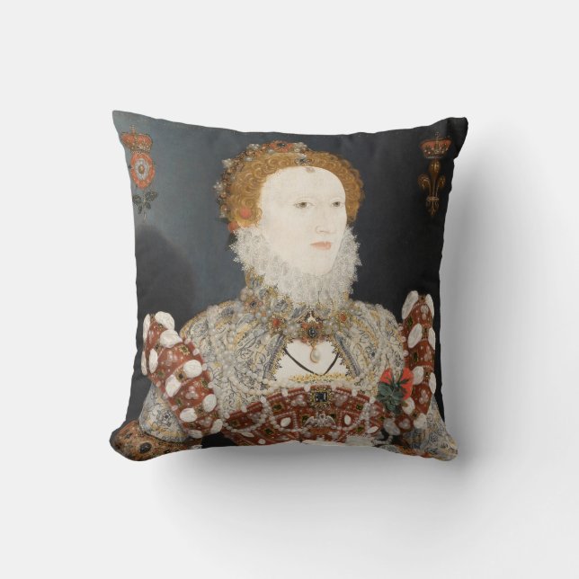 Coussin La Reine Elizabeth I (Recto)