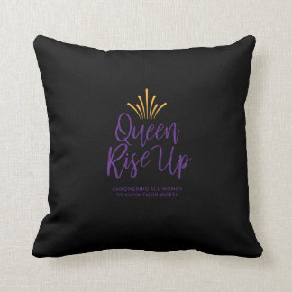 Coussin La Reine se lèvent carreau