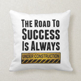 Coussin La route au succès
