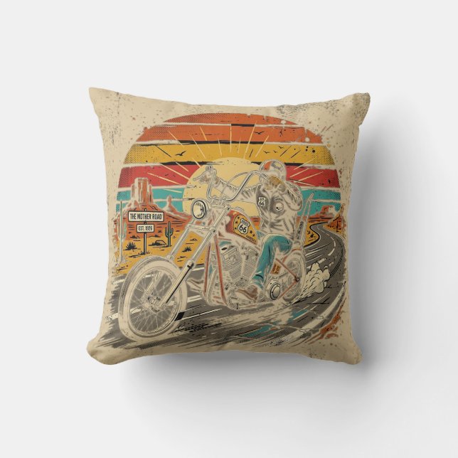 Coussin La route mère  (Recto)