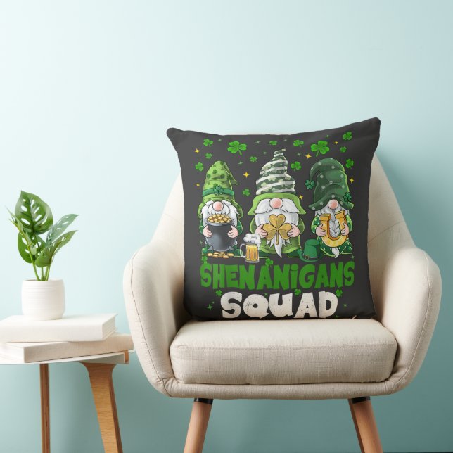 Coussin La Saint-Patrick Gnomes Shenanigans Squad Saint  (Chaise)