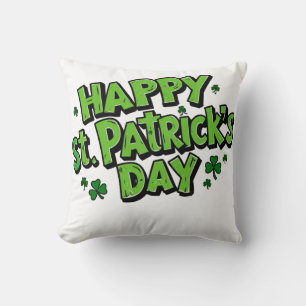 Coussin la Saint-Patrick, la journée de Patrick