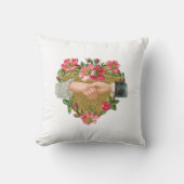 Coussin La Saint-Valentin victorienne, Mains anciennes ave (Recto)