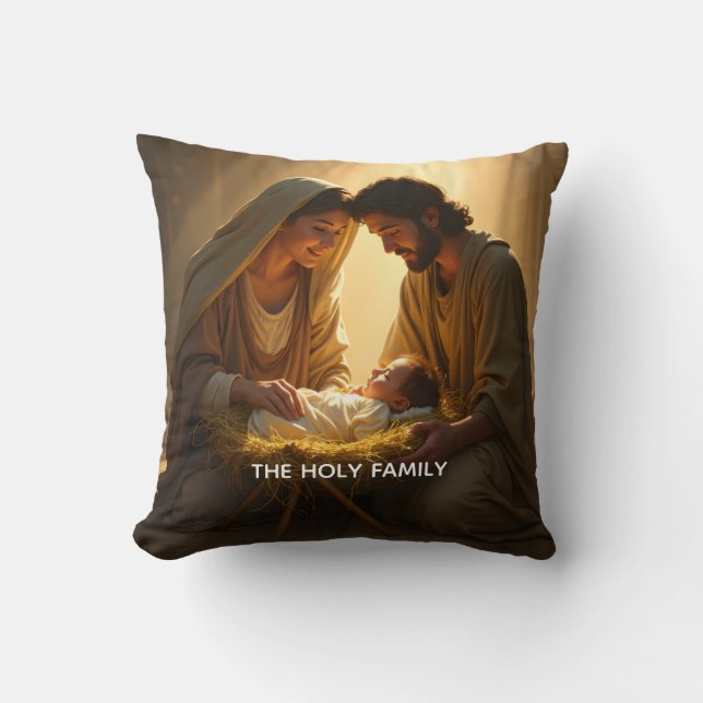 Coussin La Sainte Famille  (Recto)