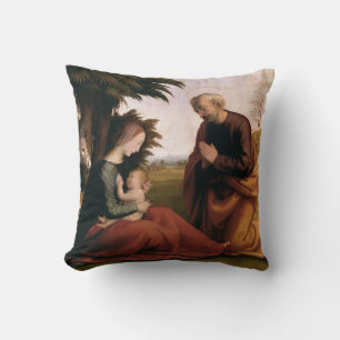 Coussin La Sainte Famille est béni