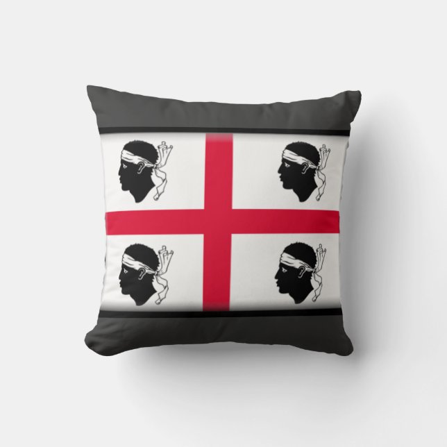 Coussin La Sardaigne Italie (Recto)