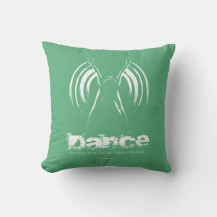 Coussin La scène est ma toile (Danse)