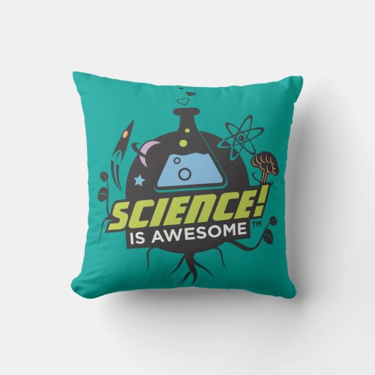 Coussin La Science est impressionnante (Recto)