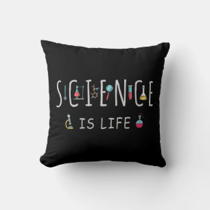 Coussin La science est la vie