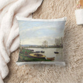 Coussin La Seine à Argenteuil par Sisley (Couverture)