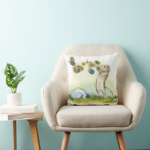 Coussin La souris par l'art des Brambles par Alissa Hansen (Chaise)