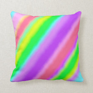 Coussin La sucrerie colorée barre l'ombre d'Ombre