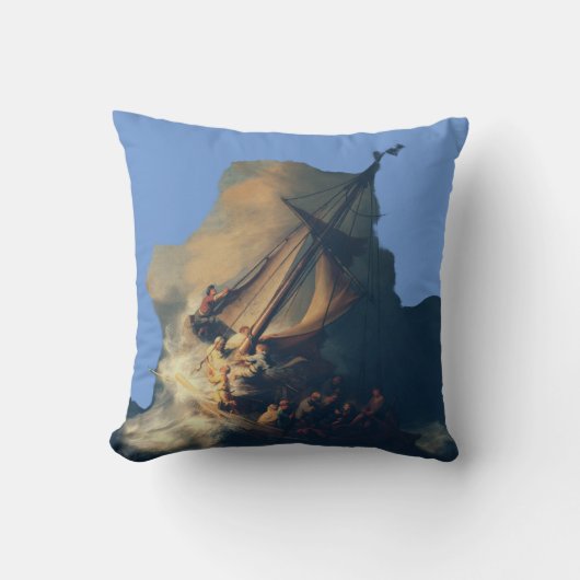 Coussin La Tempête sur la mer de Galilée (Recto)