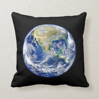 Coussin La terre de planète