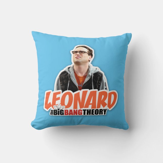 Coussin La théorie du Big Bang | Leonard (Recto)
