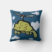 Coussin la tortue hélicoptère (Verso)