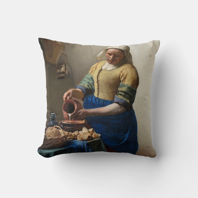 Coussin La trayeuse (Recto)