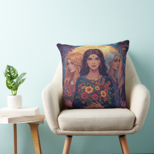 Coussin La Triple Déesse