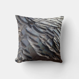 Coussin La Turquie sauvage plumes II Design Abstrait de la
