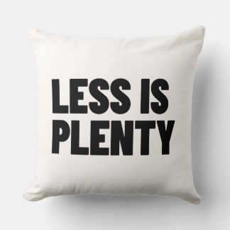 Coussin La typographie minimaliste de la mode de rue « Les