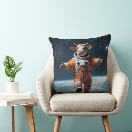 Coussin La vache dans l'espace (Chaise)
