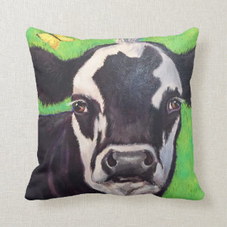 Coussin La vache verte