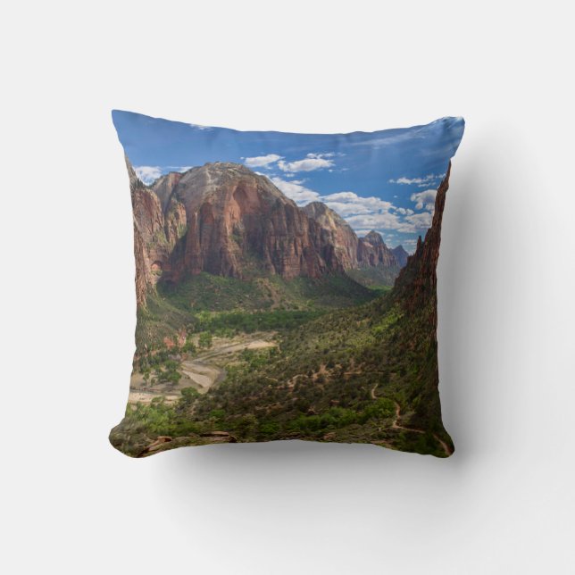 Coussin La vallée du Parc national de Zion (Recto)