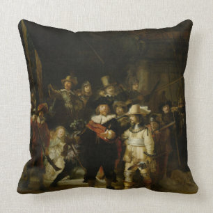 Coussin La Veille de la nuit, Rembrandt van Rijn
