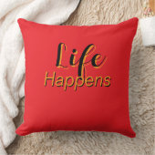 Coussin La vie arrive (Couverture)