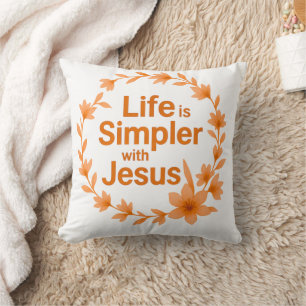 Coussin La vie de la saison automnale est plus simple avec